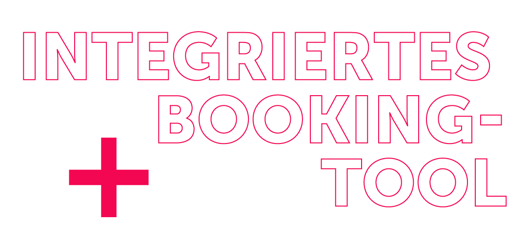 Integriertes Booking-Tool